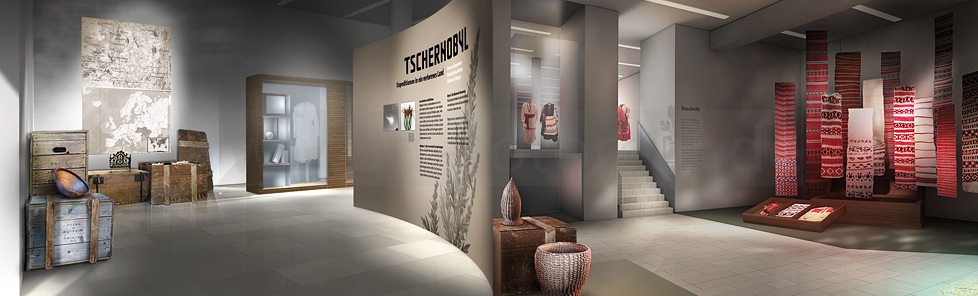 Ausstellungen, Konzept + Design